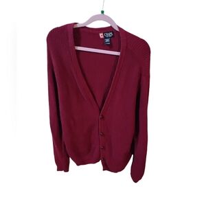 Chaps Cardigan Womens XL Preppy Grandmacore Grandpacore Casual